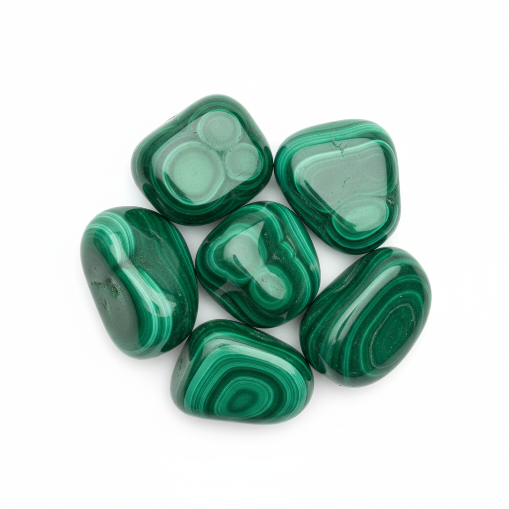 The Transformation Ritual- Malachite Tumble Stones