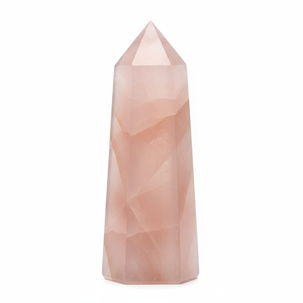 The Love Attraction Ritual- Rose Quartz Polished Tower