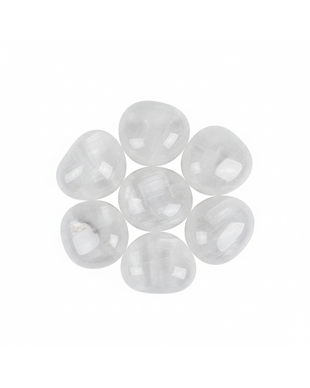 The Divine Cleanse Ritual- Selenite Tumble Stones