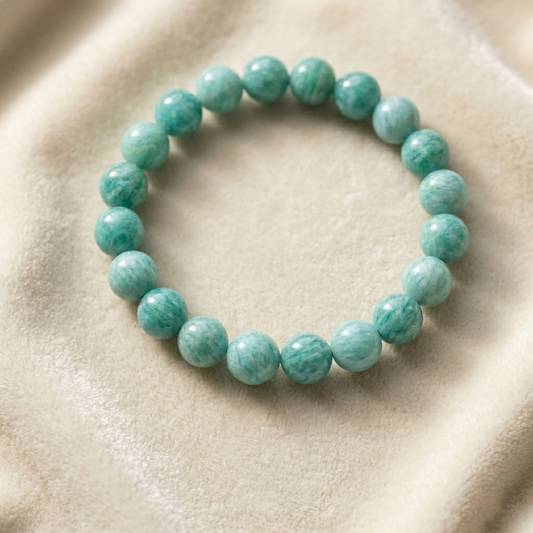 The Inner Peace Ritual- Amazonite Bracelets