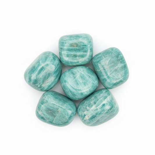 The Inner Peace Ritual- Amazonite Tumble Stones