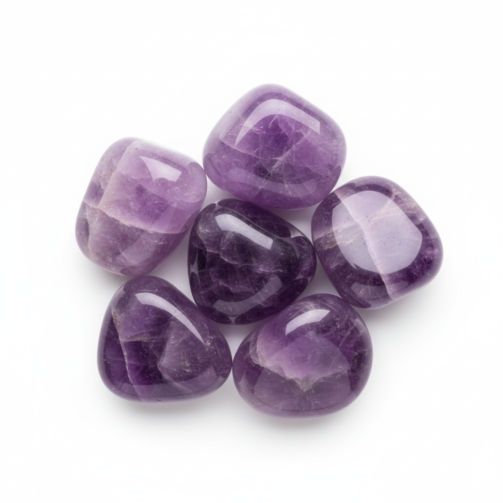 The Clarity Ritual — Amethyst Tumble Stones