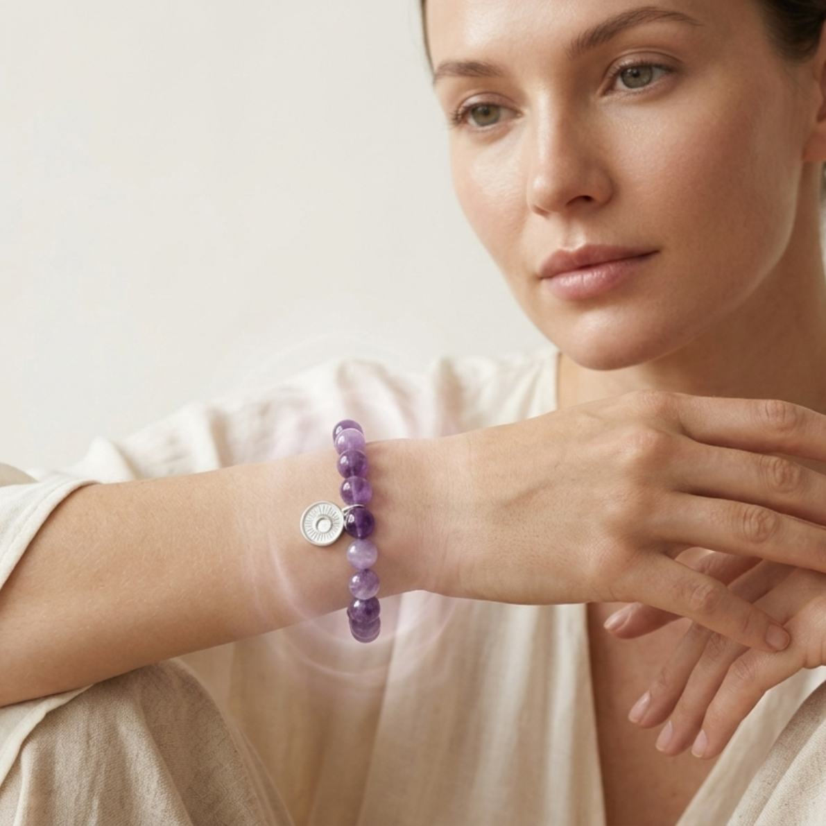 The Clarity Ritual — Amethyst Bracelets