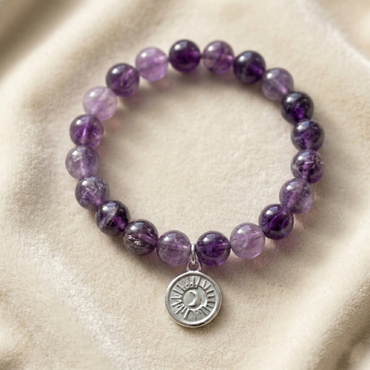 The Clarity Ritual — Amethyst Bracelets