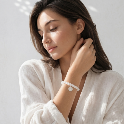 The Divine Cleanse Ritual- Selenite Bracelets