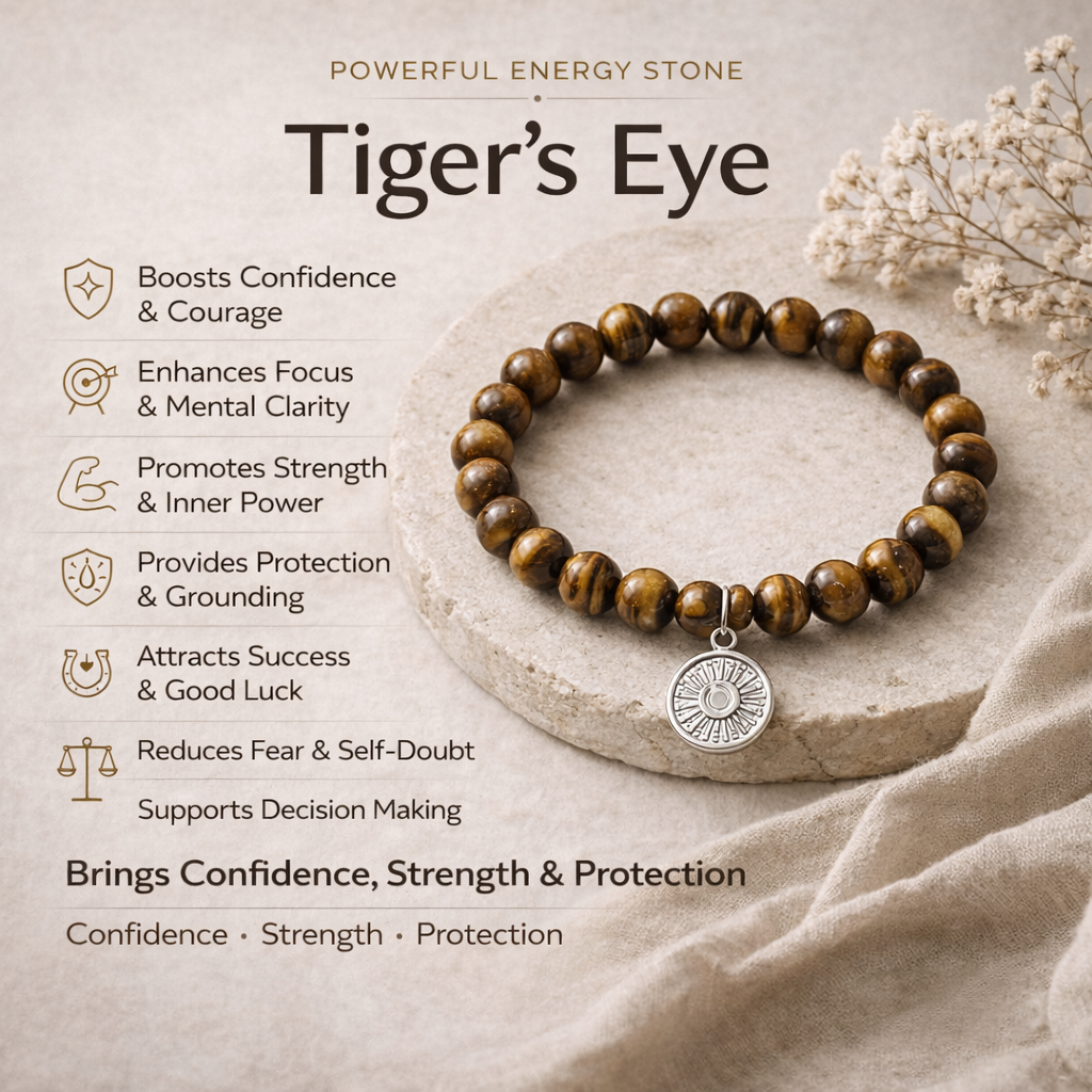 The Confidence Ritual- Tiger Eye Bracelets