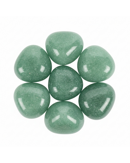 The Growth Ritual- Green Aventurine Tumble Stones