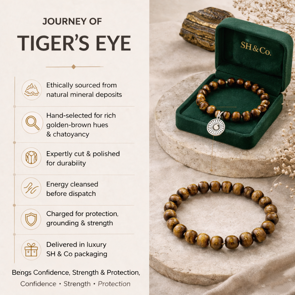 The Confidence Ritual- Tiger Eye Bracelets