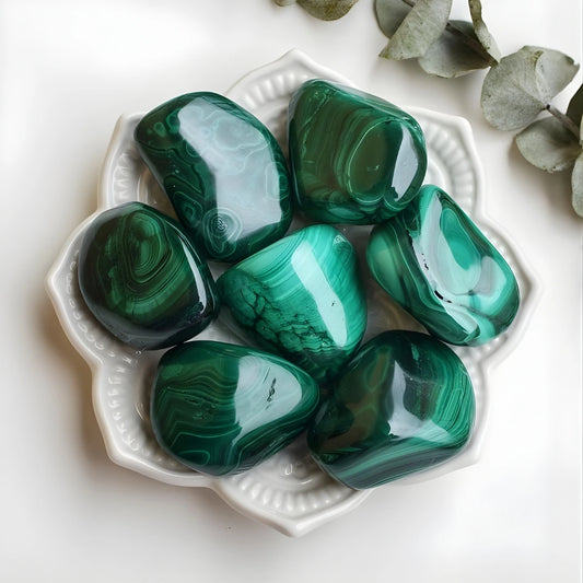 Malachite Tumble stones