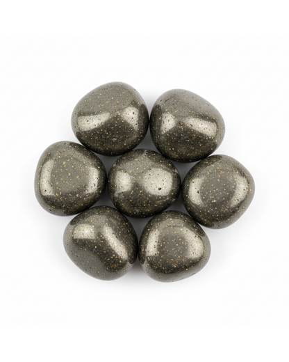 Pyrite pocket stones