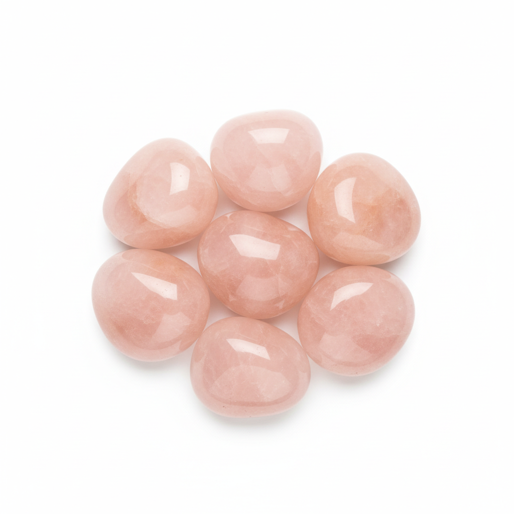 The Love Attraction Ritual- Rose quartz Tumble Stones