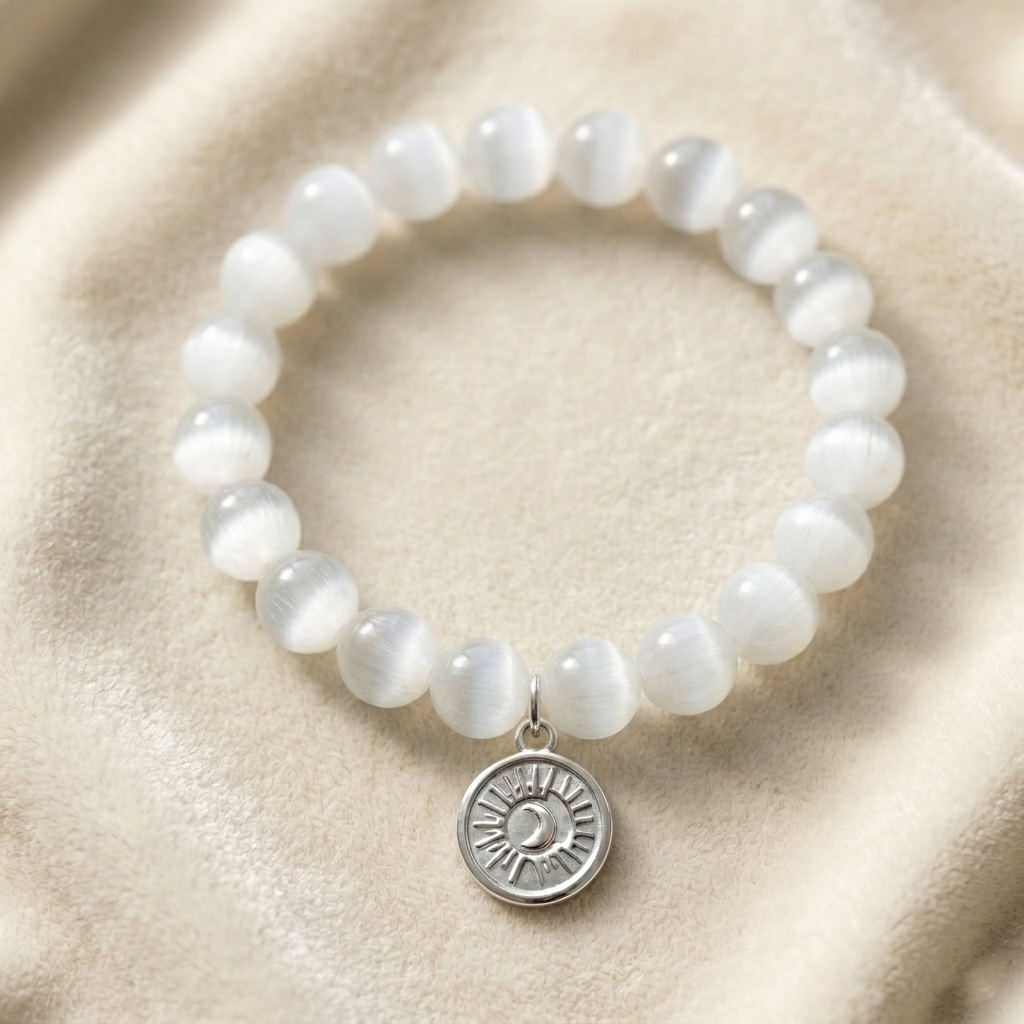 The Divine Cleanse Ritual- Selenite Bracelets