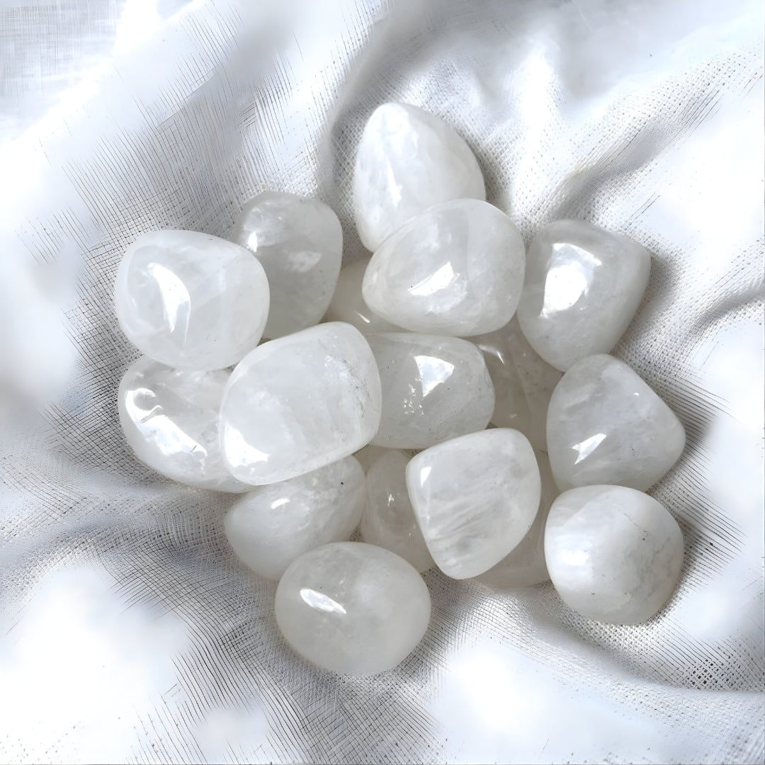 Selenite Tumble stones
