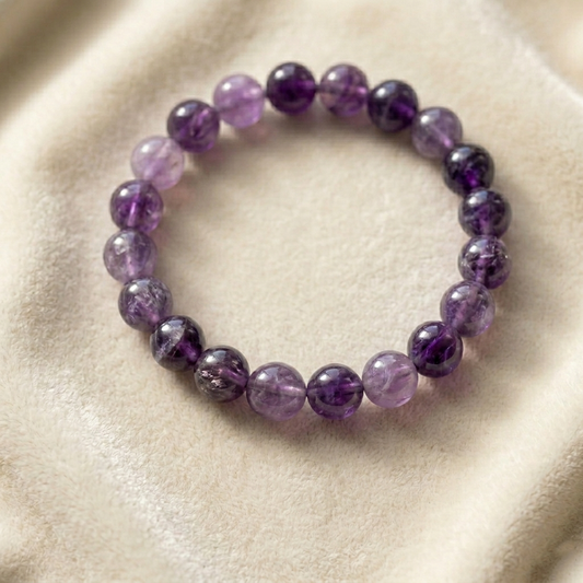The Clarity Ritual — Amethyst Bracelets