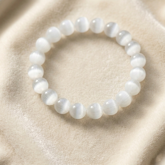 The Divine Cleanse Ritual- Selenite Bracelets