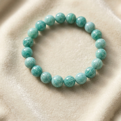 The Inner Peace Ritual- Amazonite Bracelets