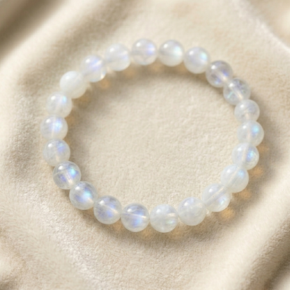 The Intuition Ritual- White Moonstone Bracelets